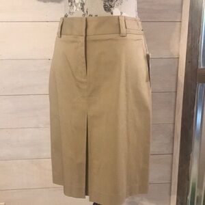 🆕 Nine & Co Tan Stretch Skirt 4